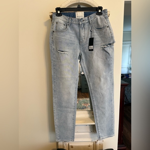 NWT One Teaspoon Light Wash High Rise Jeans Size 30 - Picture 8 of 16